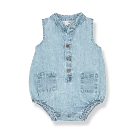 1   IN THE FAMILY GUIDO DENIM ROMPER