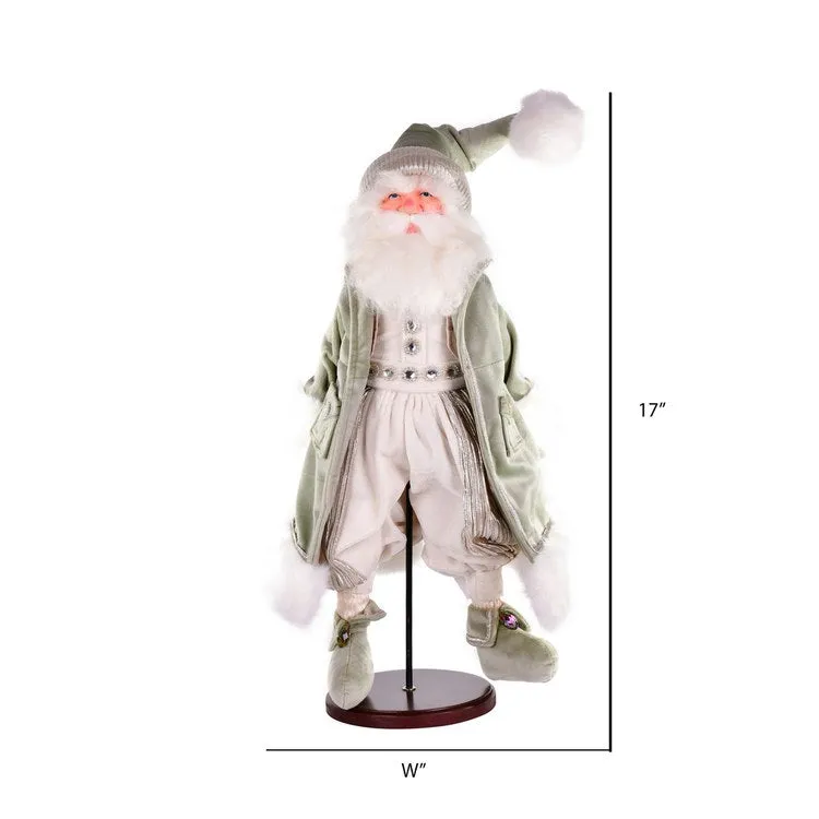 17" Jewel-Tide Santa Doll with Stand