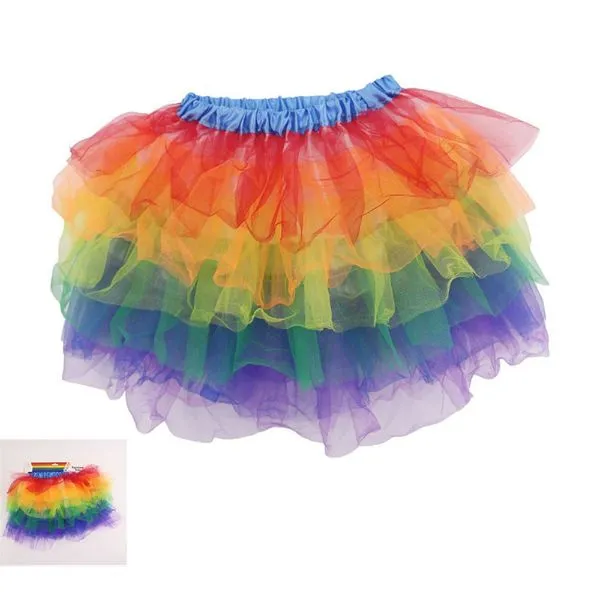 6 Layer Rainbow Tutu