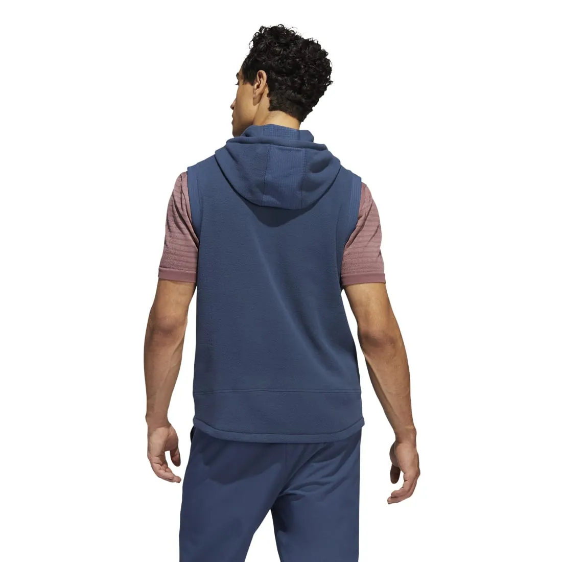 adidas Hooded Full Zip Golf Vest HF6565