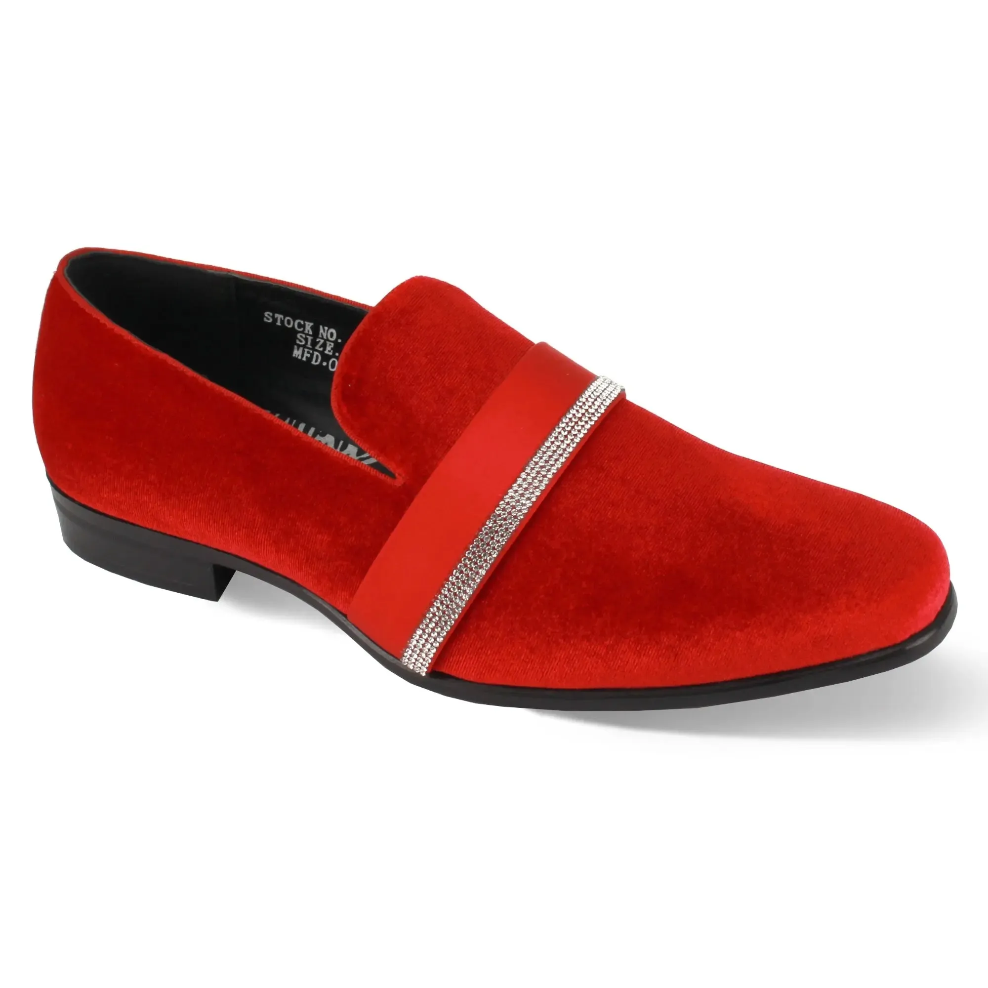 After Midnight 6991 Velvet Smoker Slip-on Dress Shoe