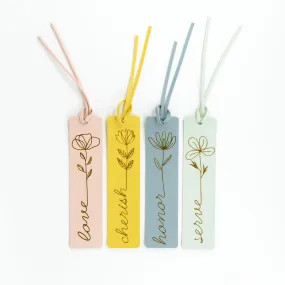 AHG Oath Flower Bookmark – Set of 4