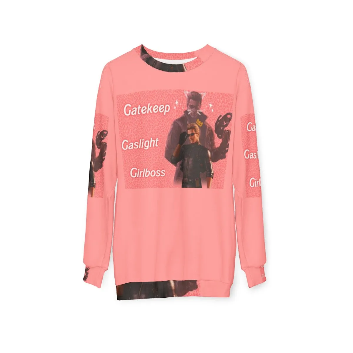 Albert Wesker 'Gaslight Gatekeep Girlboss' Resident Evil Sweatshirt