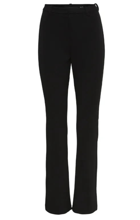 Amira Black Flared Trousers