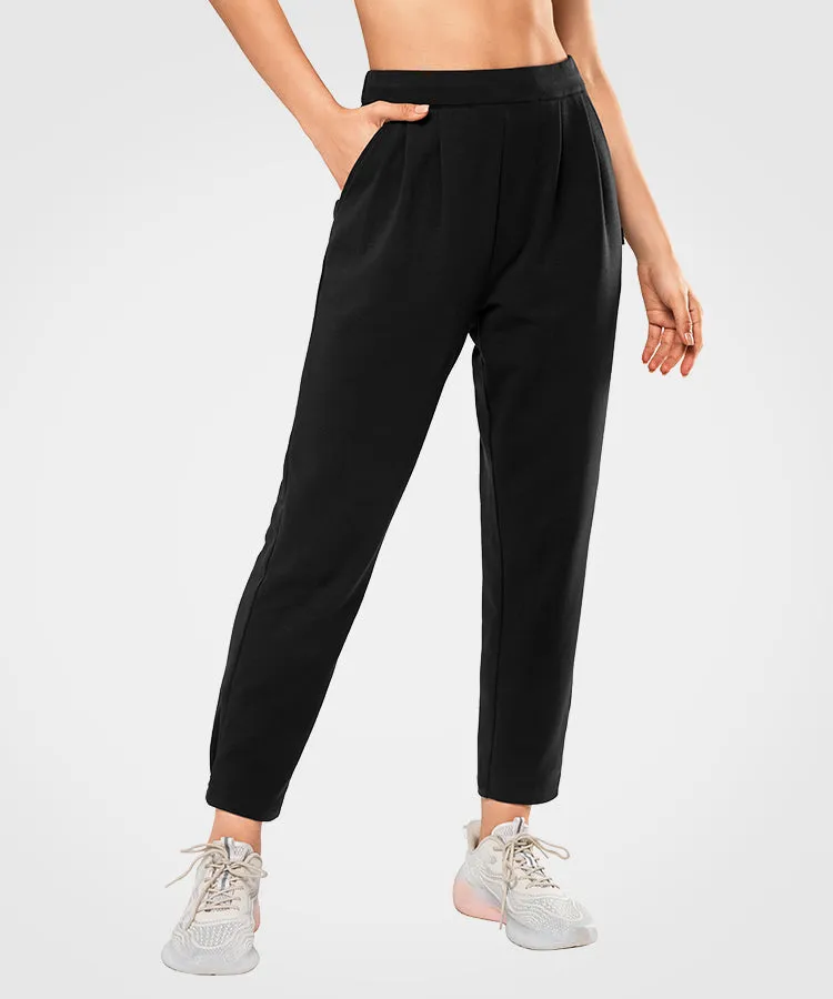 Anywhere Pockets Pleated Track Pants | Women's Sports Pants