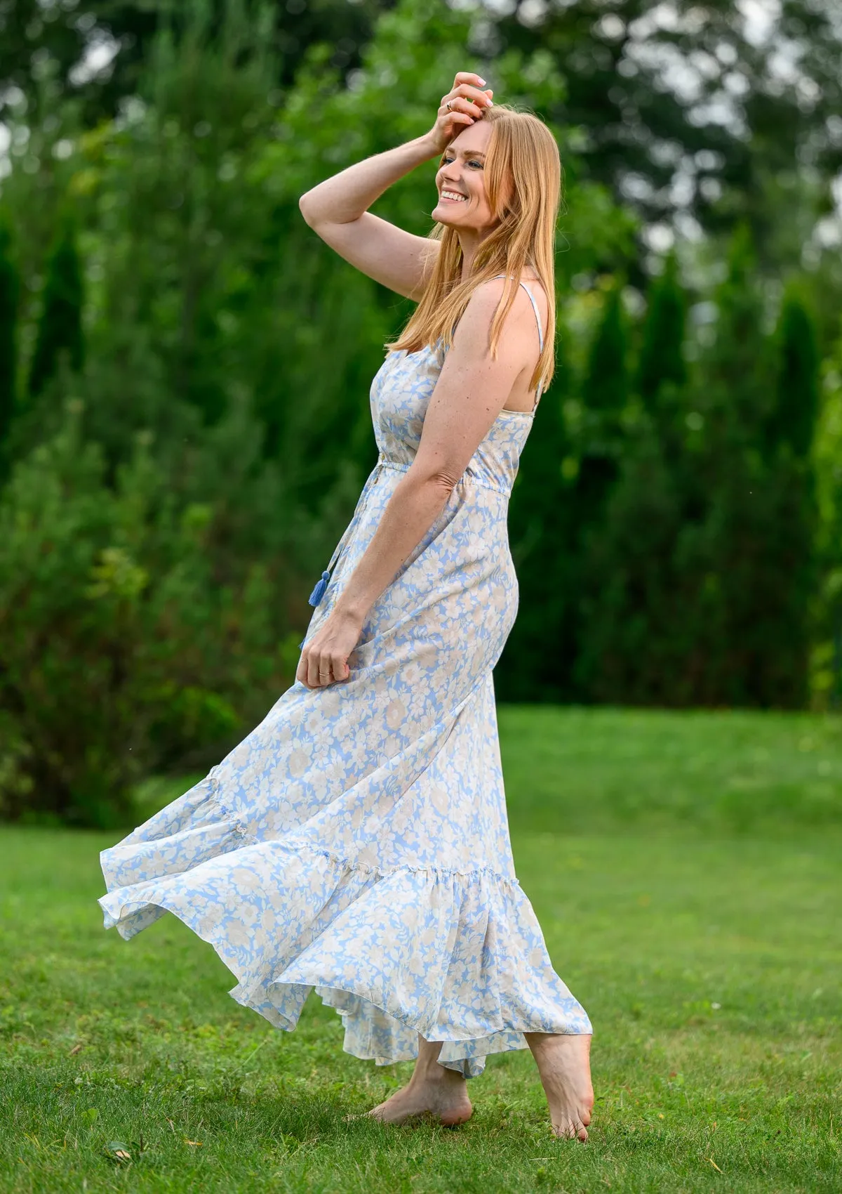 April Soft Sky Dress