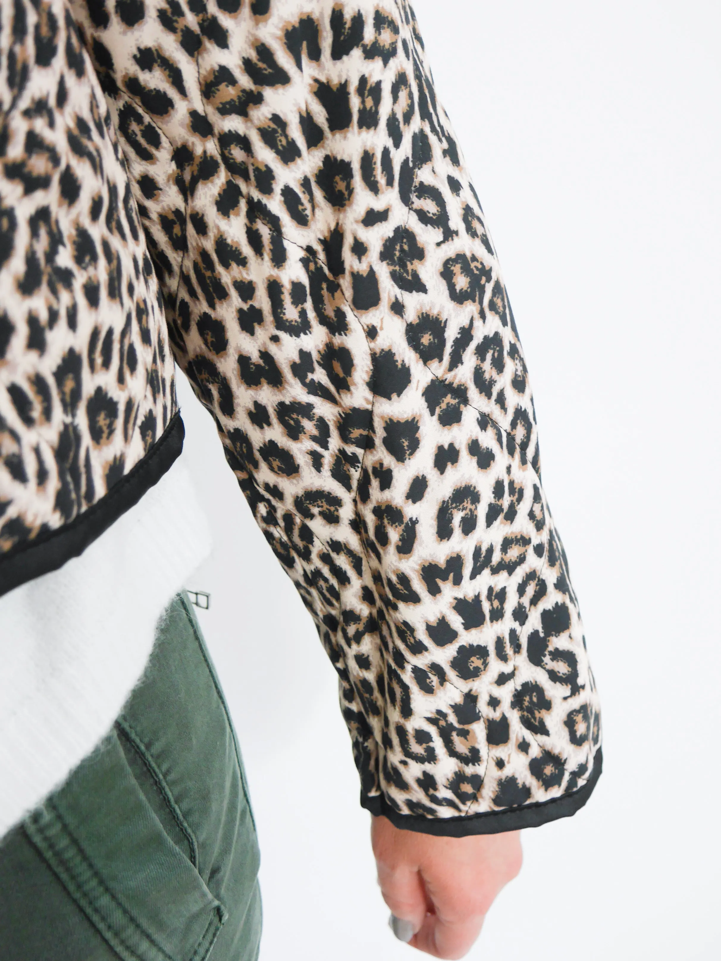 Bailey Jacket Natural Leopard