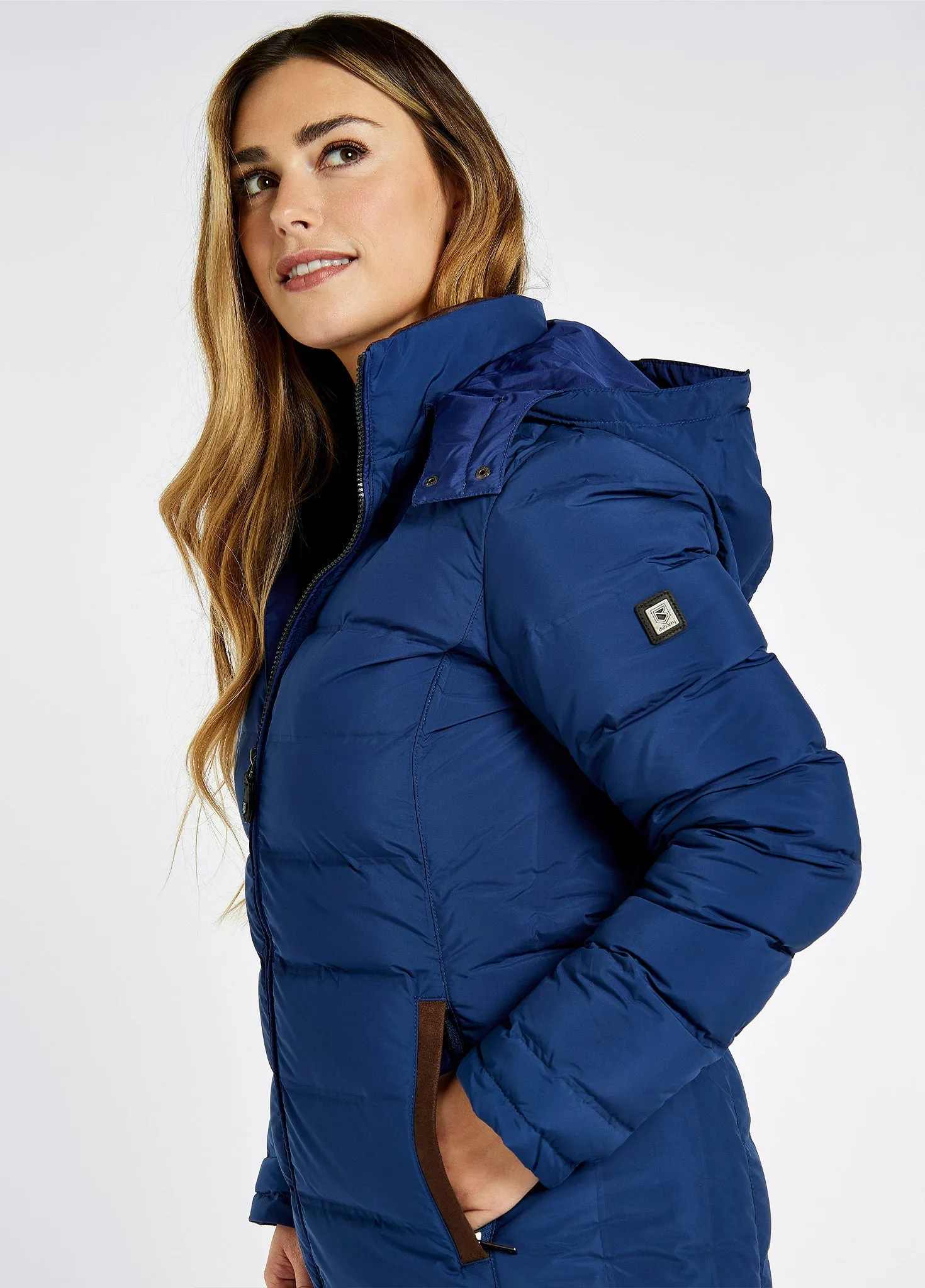 Ballybrophy Quilted Jacket - Peacock Blue