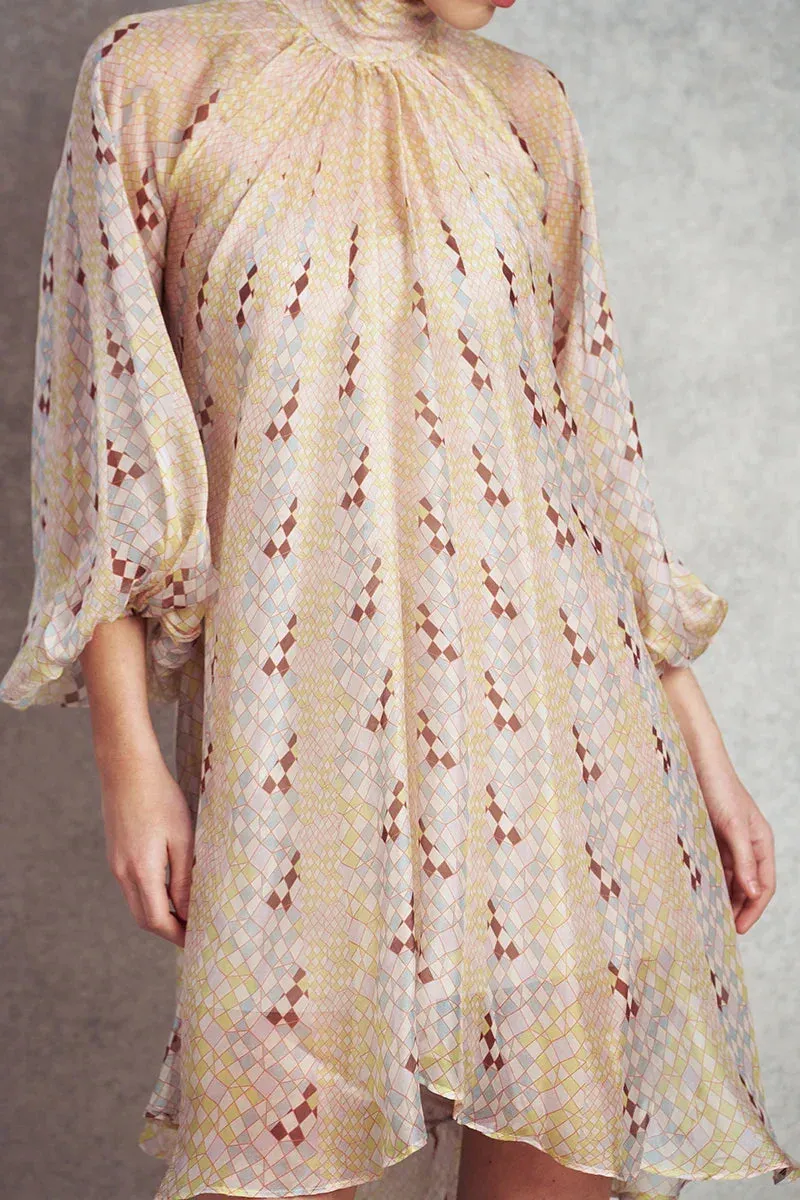 Be the Light Dress - Patterned Print