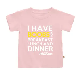 Boobs Breakfast Lunch Dinner (Kids)