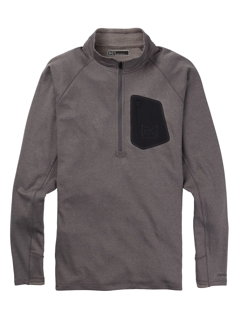 Burton Men's [ak] Baker Power Wool Quarter-Zip Base Layer