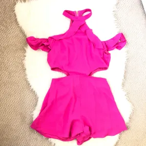 By The Way Tobi Ruffle Romper- Size S