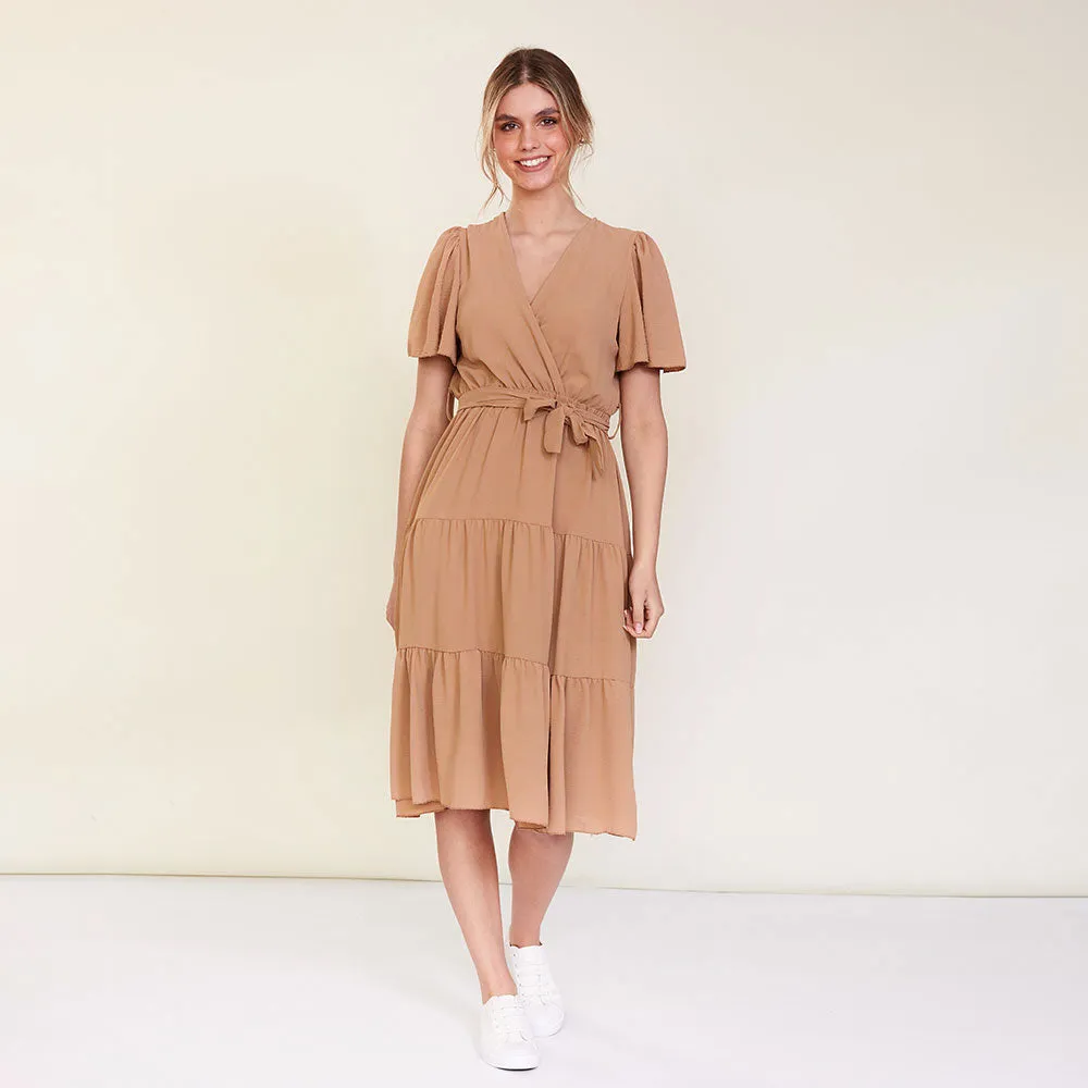 Camille Dress (Camel)