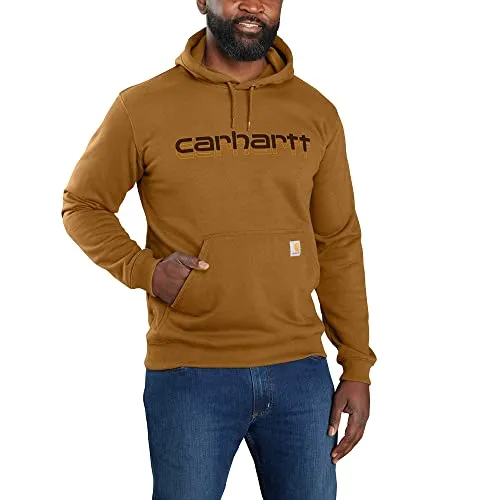 Carhartt 105679 Men's Rain Defender Loose Fit Midweight Logo Graphic Sweatshirt