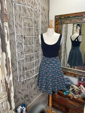 Carnaby Skirt in Fox Print by Effie's Heart