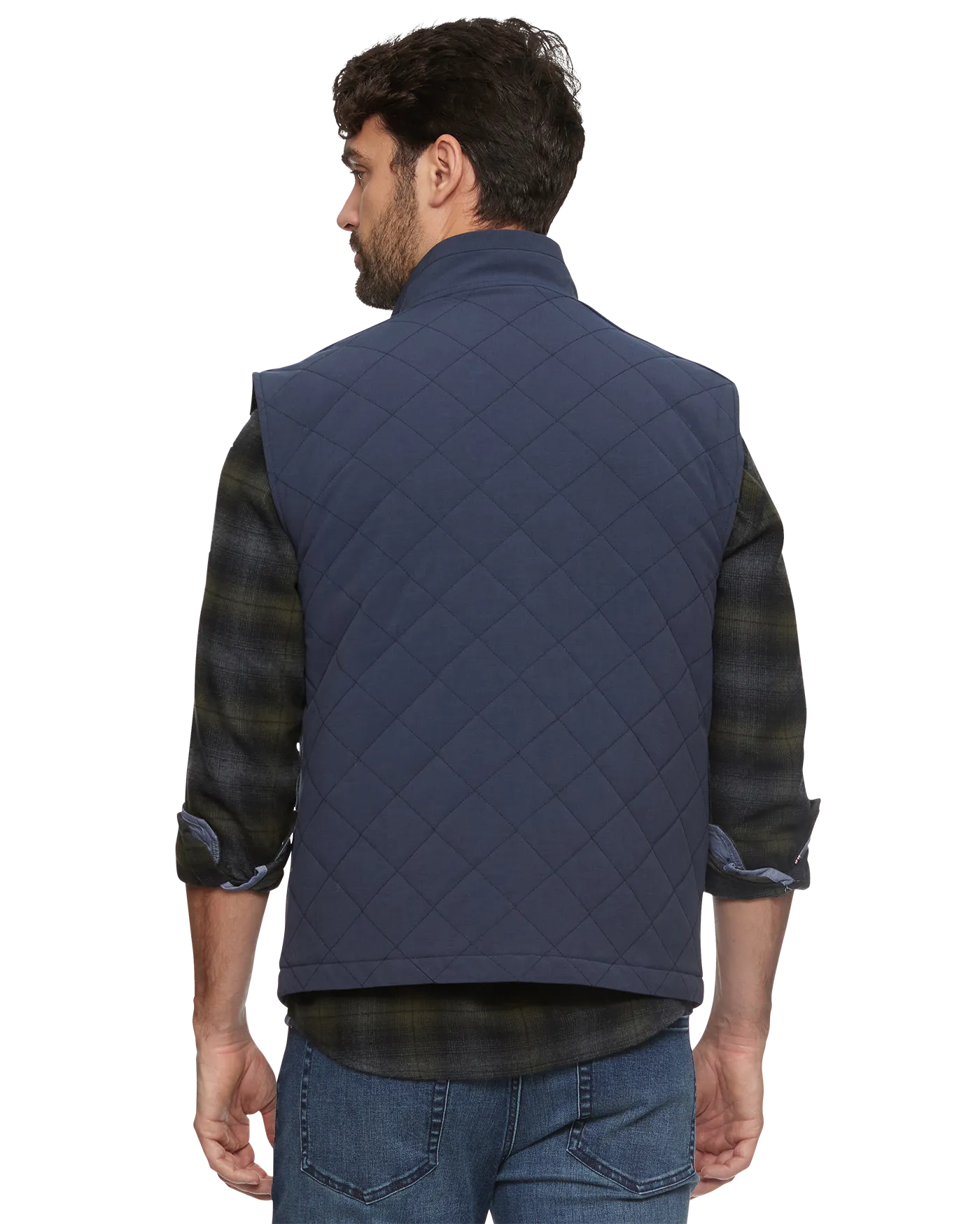 CHAPIN FLANNEL-LINED QUILTED VEST