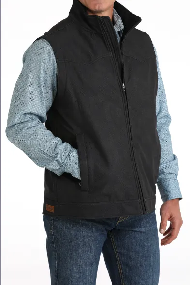 Cinch Men's Charcoal Bonded Concealed Carry Vest MWV1592003 MWV159203X