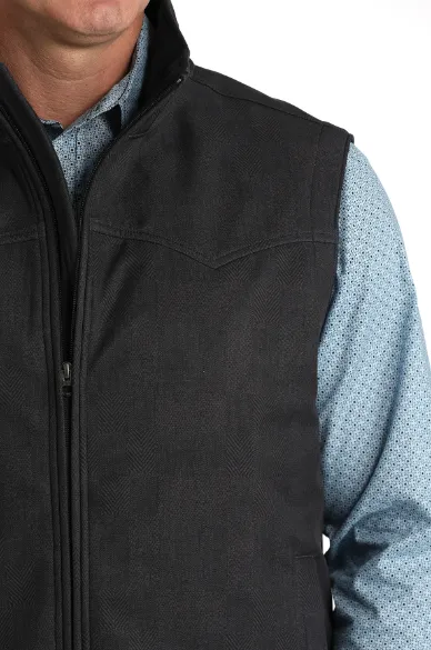 Cinch Men's Charcoal Bonded Concealed Carry Vest MWV1592003 MWV159203X