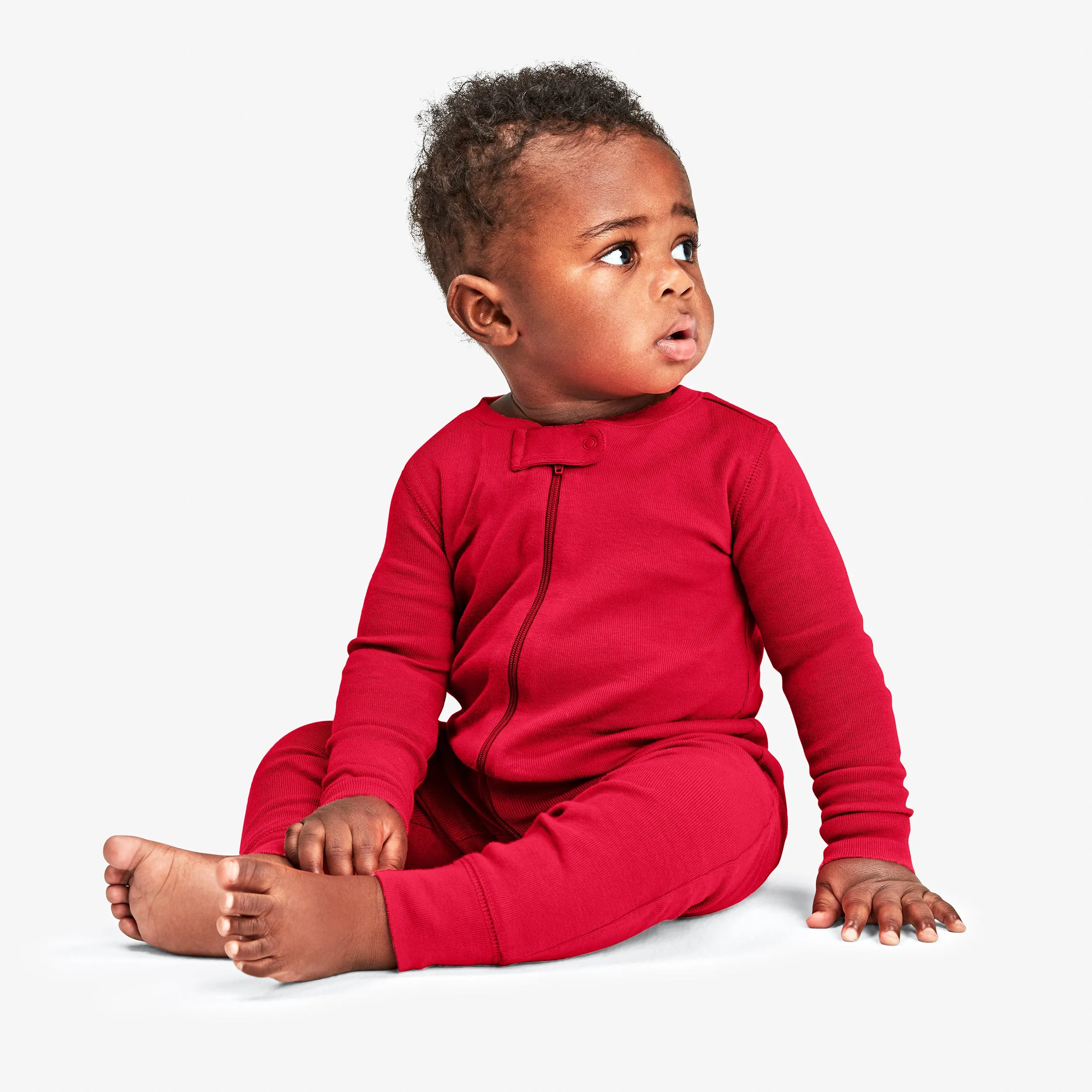 Clearance kids organic zip romper