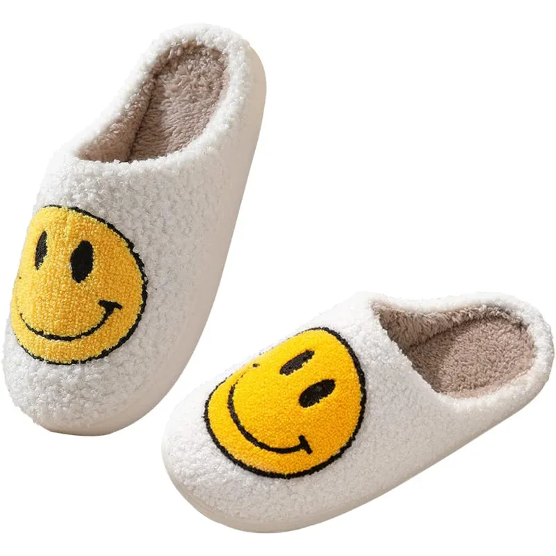 Cozy Smile Slippers For Indoor And Outdoor Wear