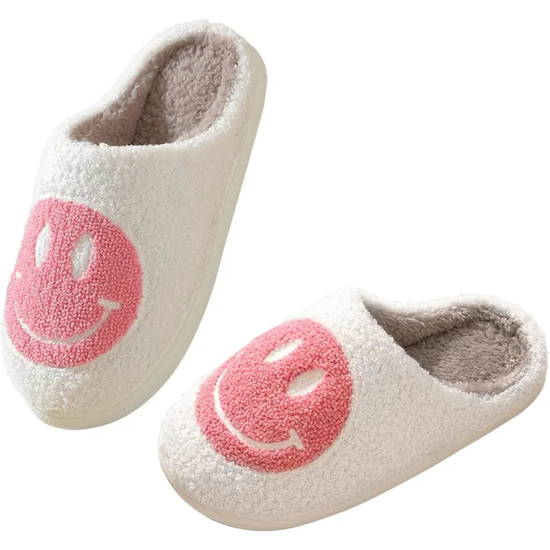 Cozy Smile Slippers For Indoor And Outdoor Wear