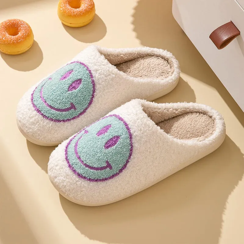 Cozy Smile Slippers For Indoor And Outdoor Wear