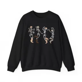 Dancing Cowboy Skeletons Sweatshirt