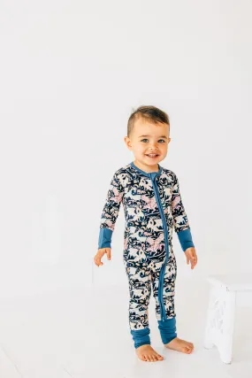 Dancing Dragons Zip Romper