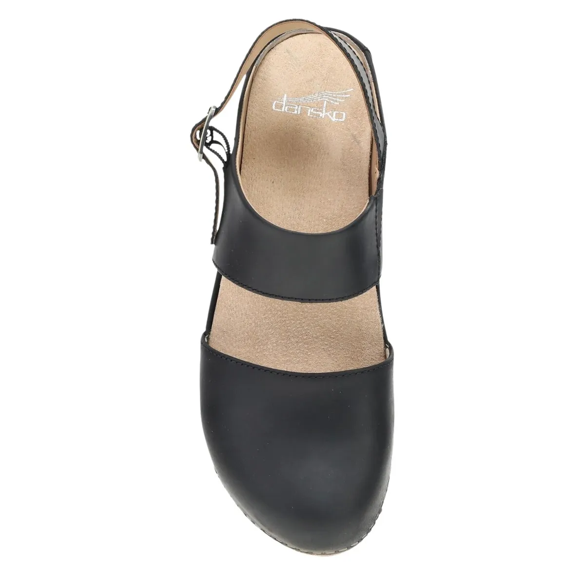 Dansko Women's Lucia Black Oiled Pull Up