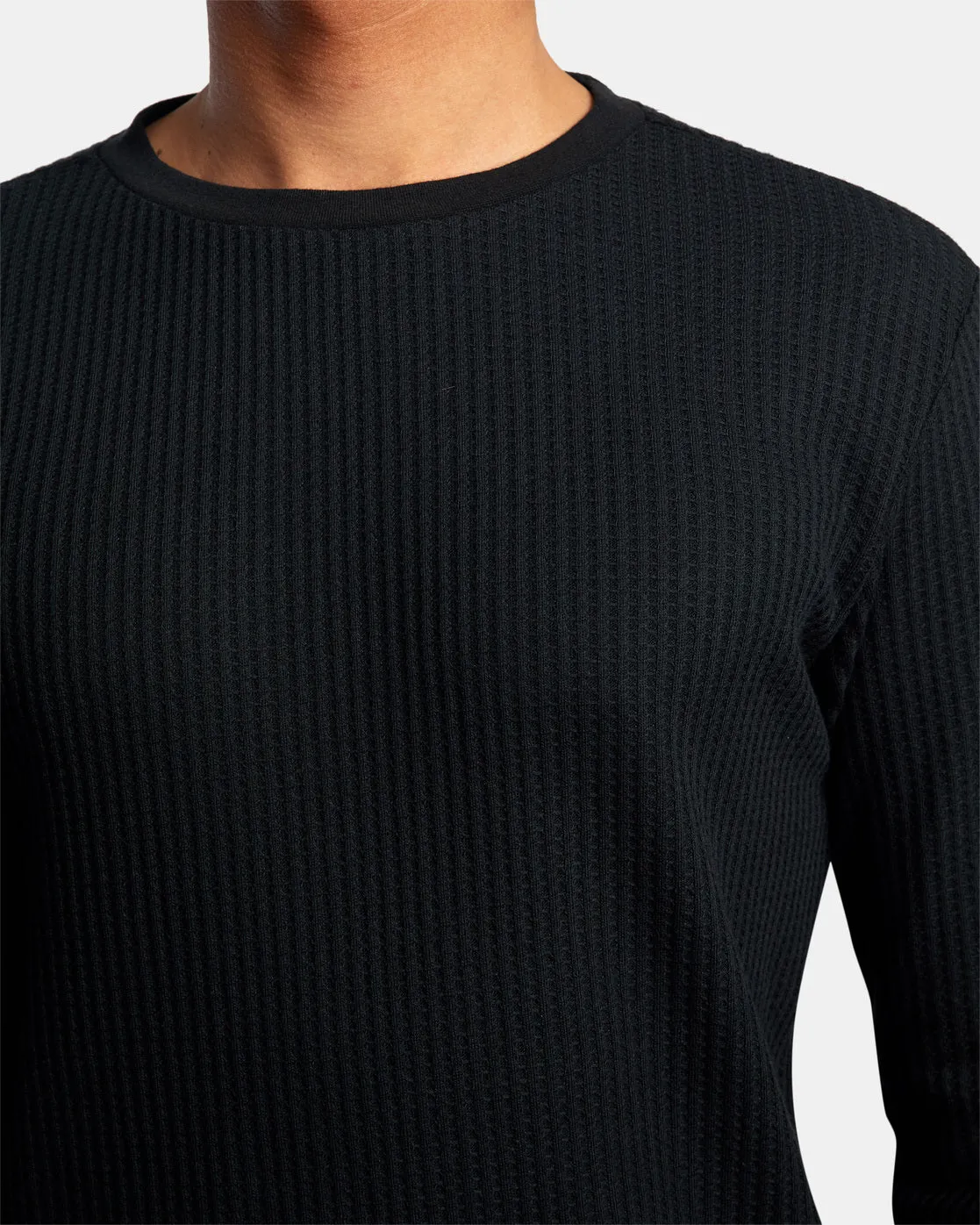 Dayshift Long Sleeve Thermal Shirt - Black