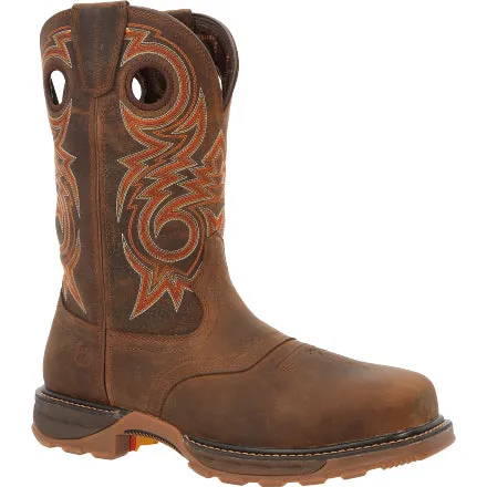 DURANGO Men's Maverick XP Composite Toe Waterproof Western Work Boot DDB0365