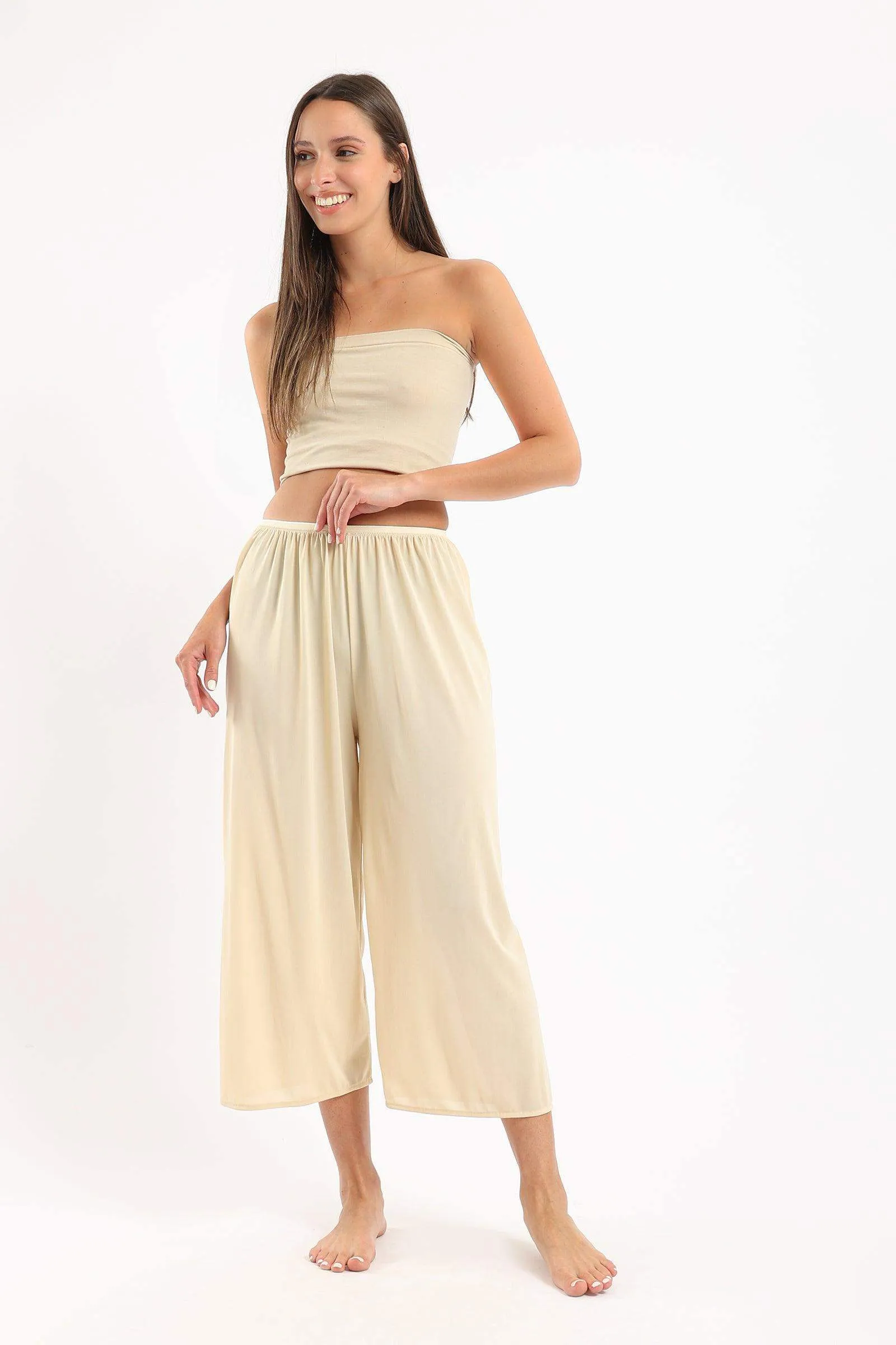 Elasticated Pants Slip