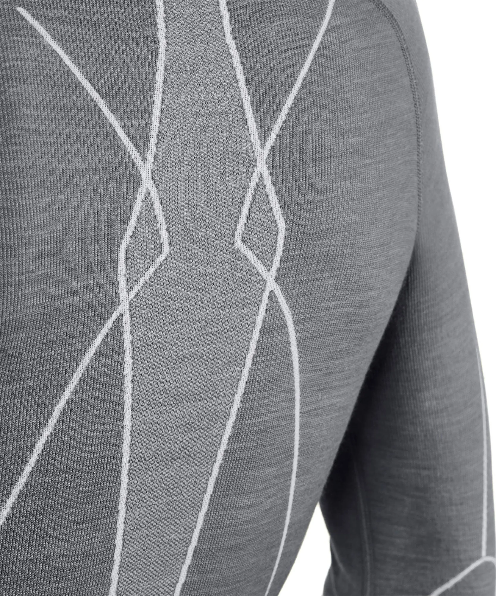 Falke Longsleeved Grey Ski Base Layer