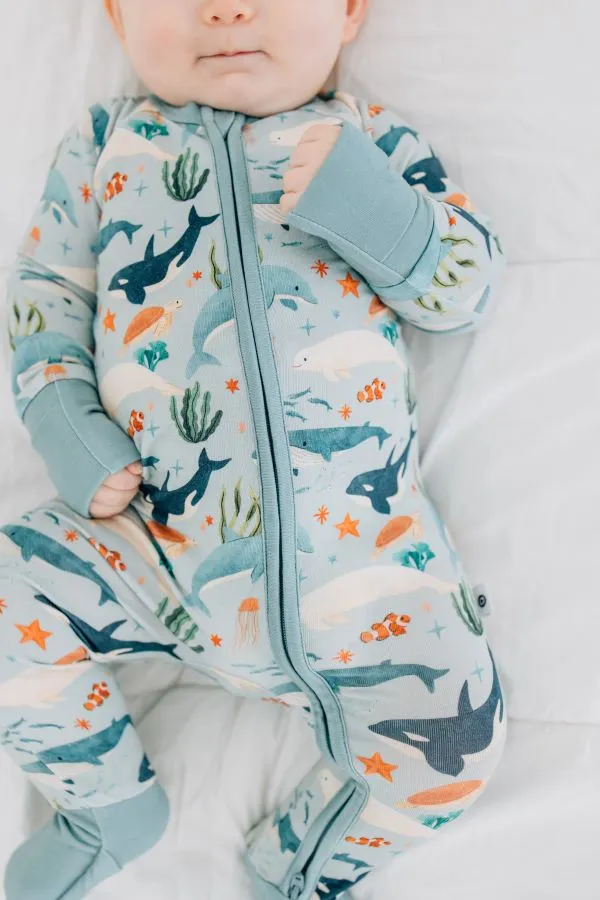 Fintastic Friends Zip Romper