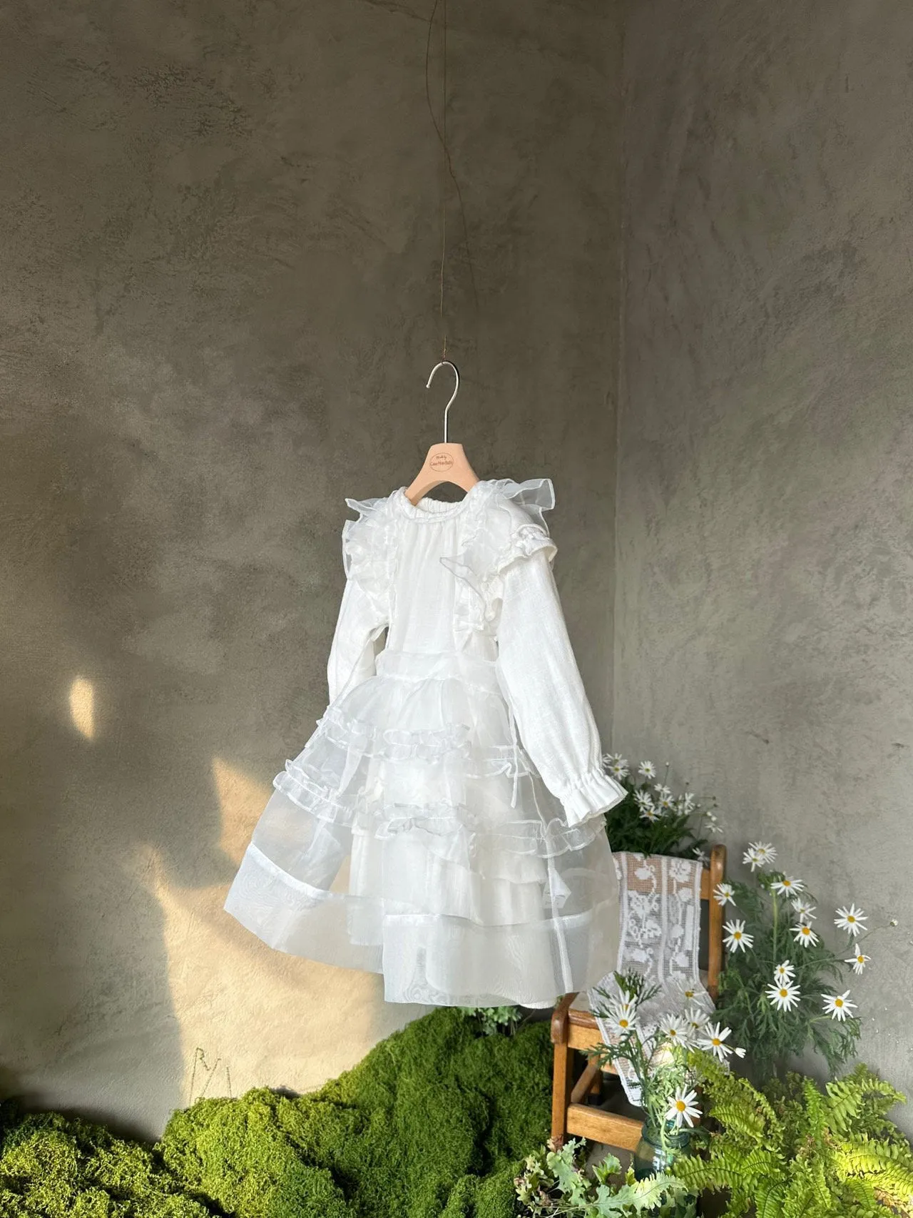 Florence Linen Dress_Ivory