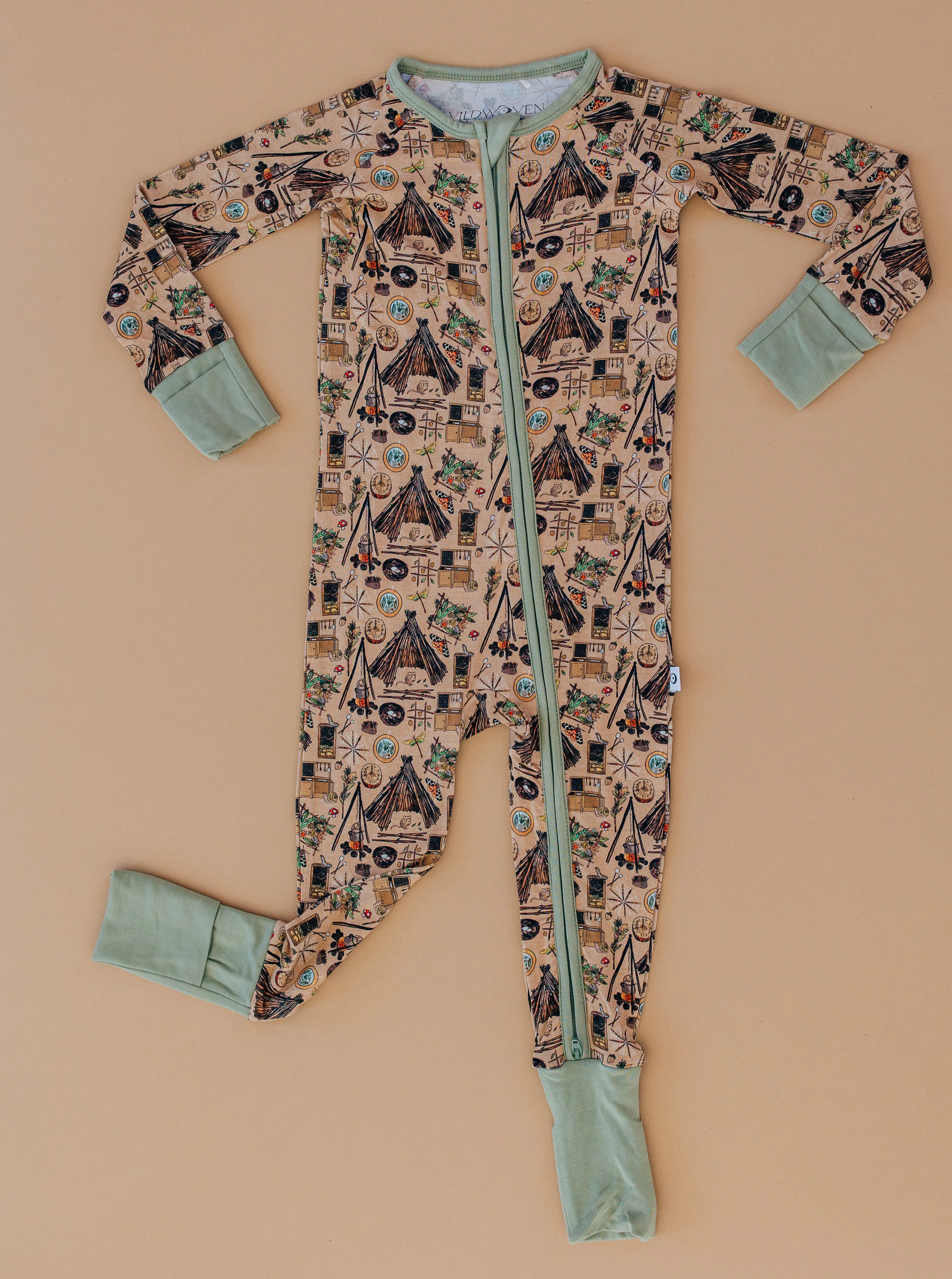 Forest School Zip Romper