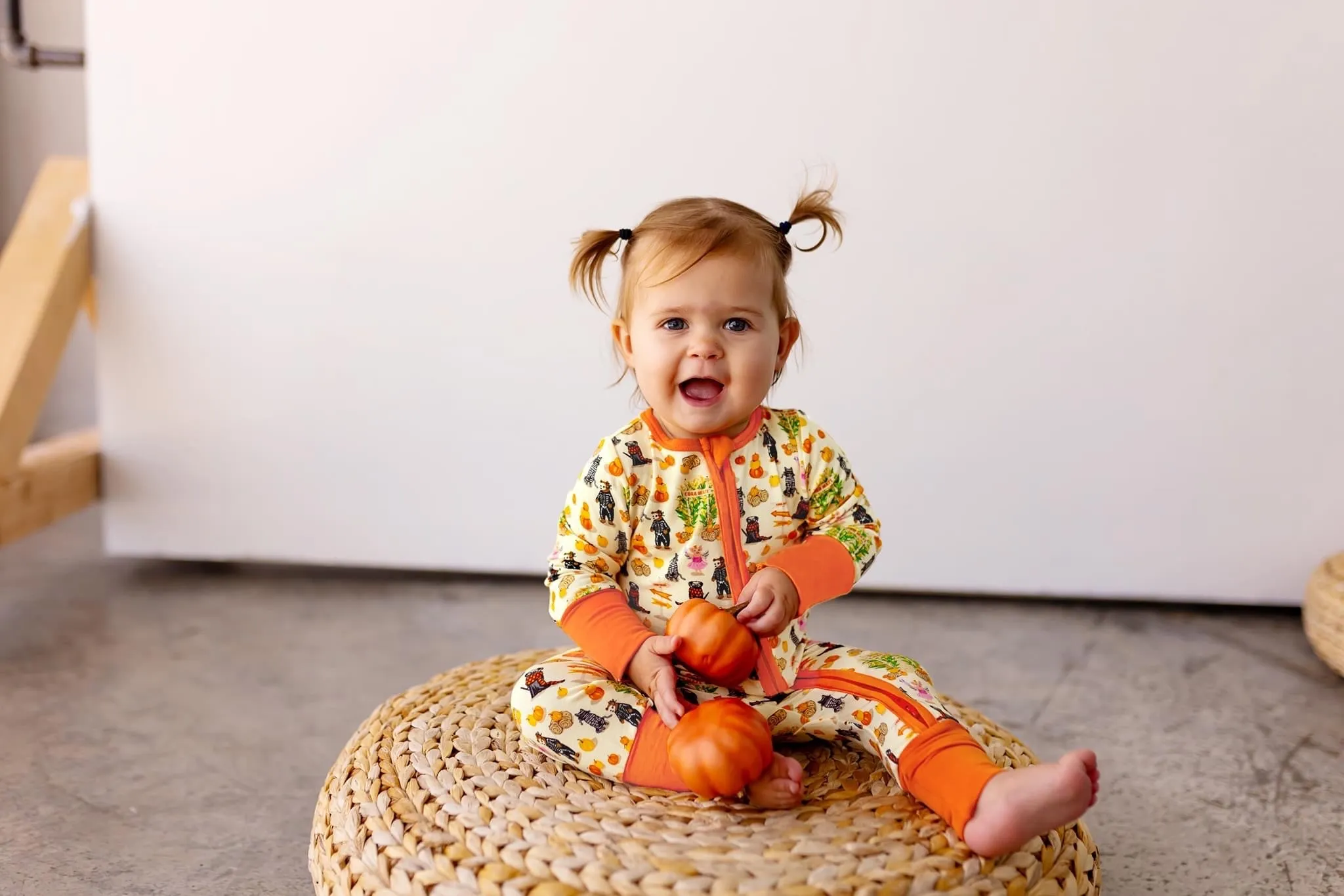 Free Birdees Convertible Footie - Trick-or-Treating at the Pumpkin Patch