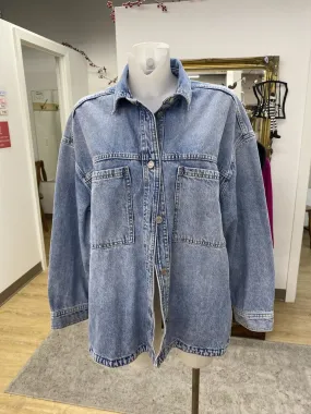 Gap denim shacket L