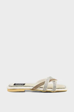 Girls Formal Slip On GF0002-White