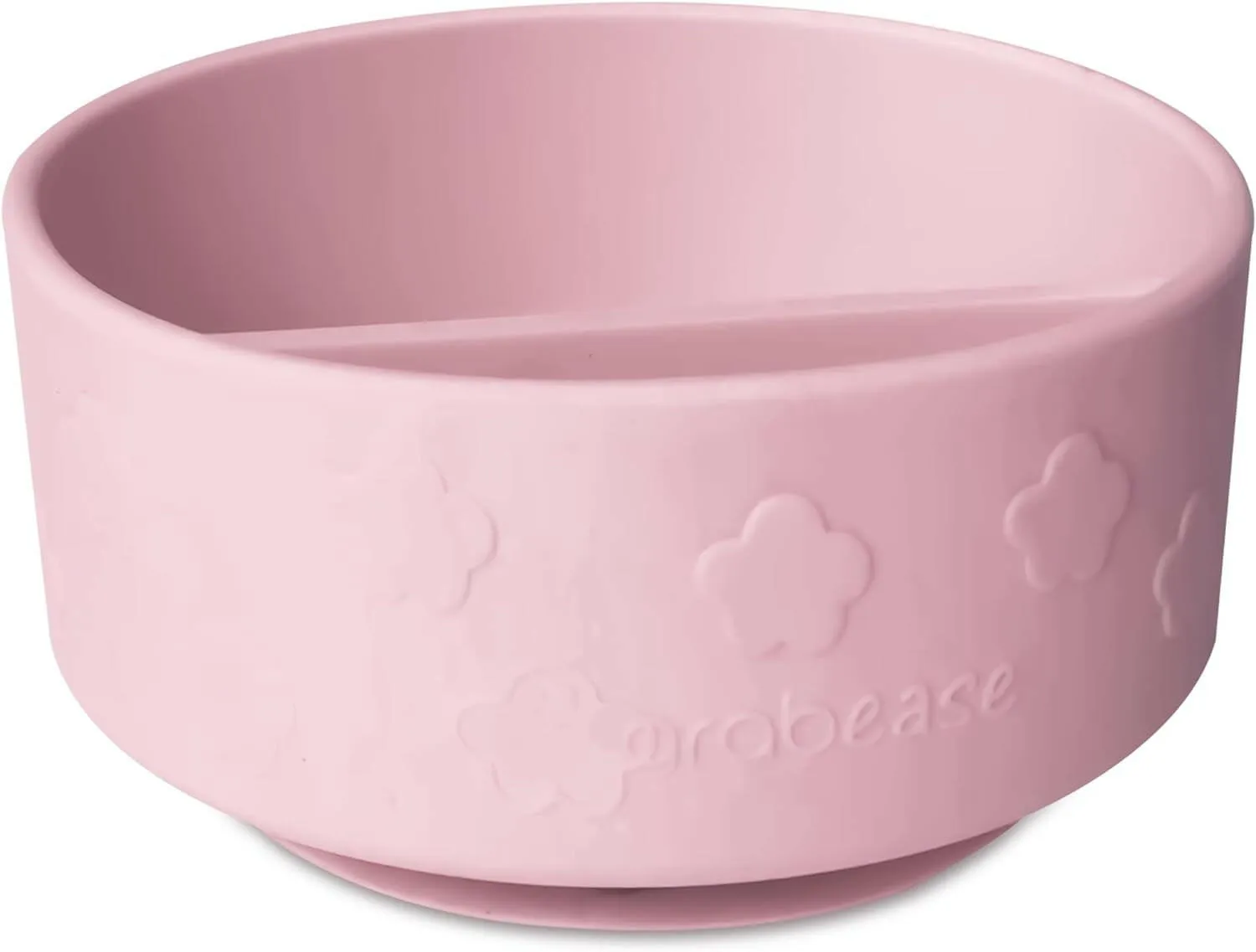 Grabease Baby Bowls Silicone Bowls for Toddler Baby Feeding Divided Bowl, Dishwasher and Sterilizer Safe