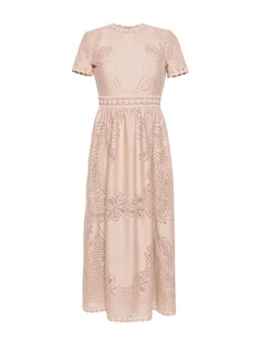 Guipure-lace dresss