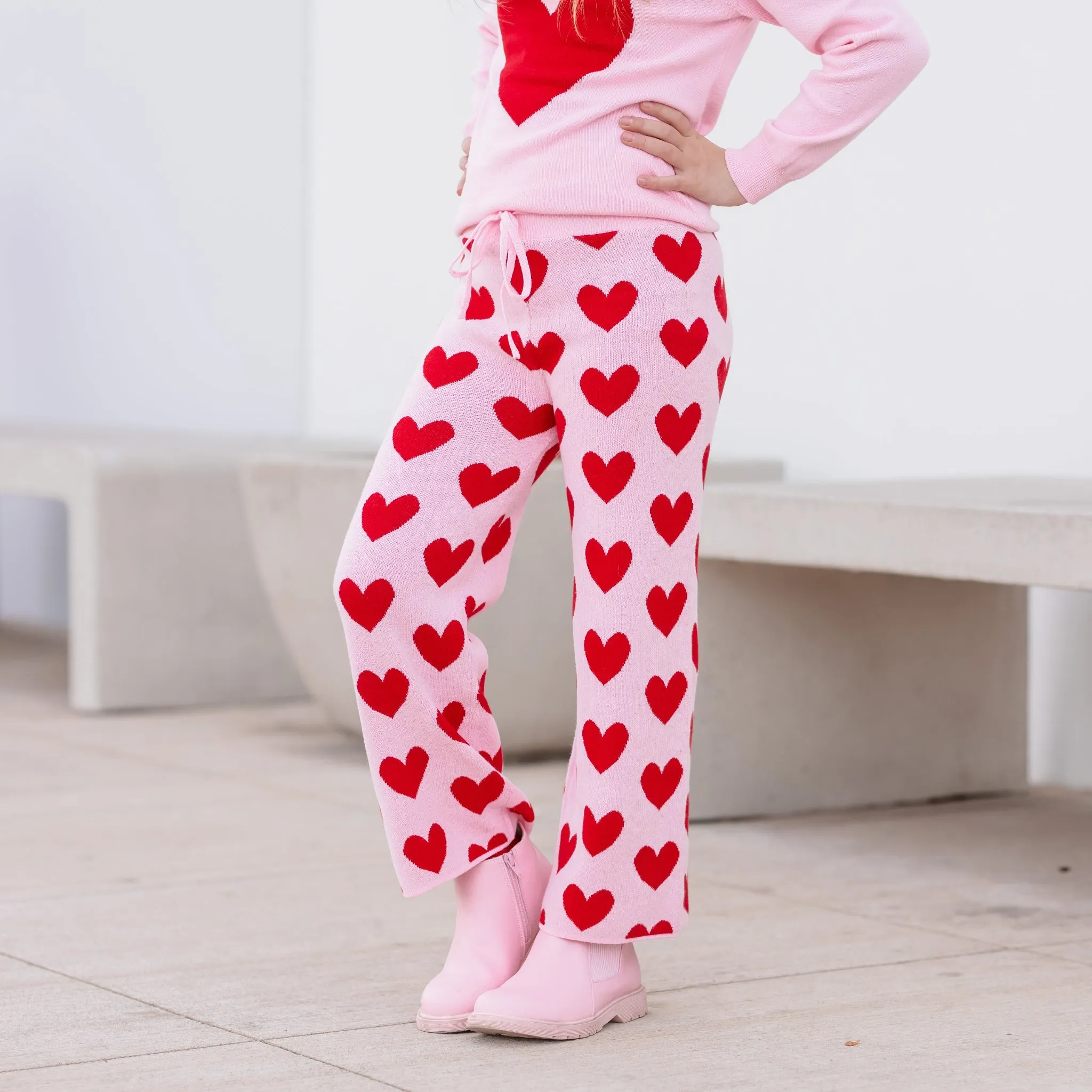 Heart Sweater Pants