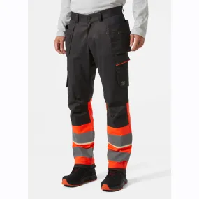 Helly Hansen 77511 UC-ME Hi-Vis Constuction Pants Trousers Class 1