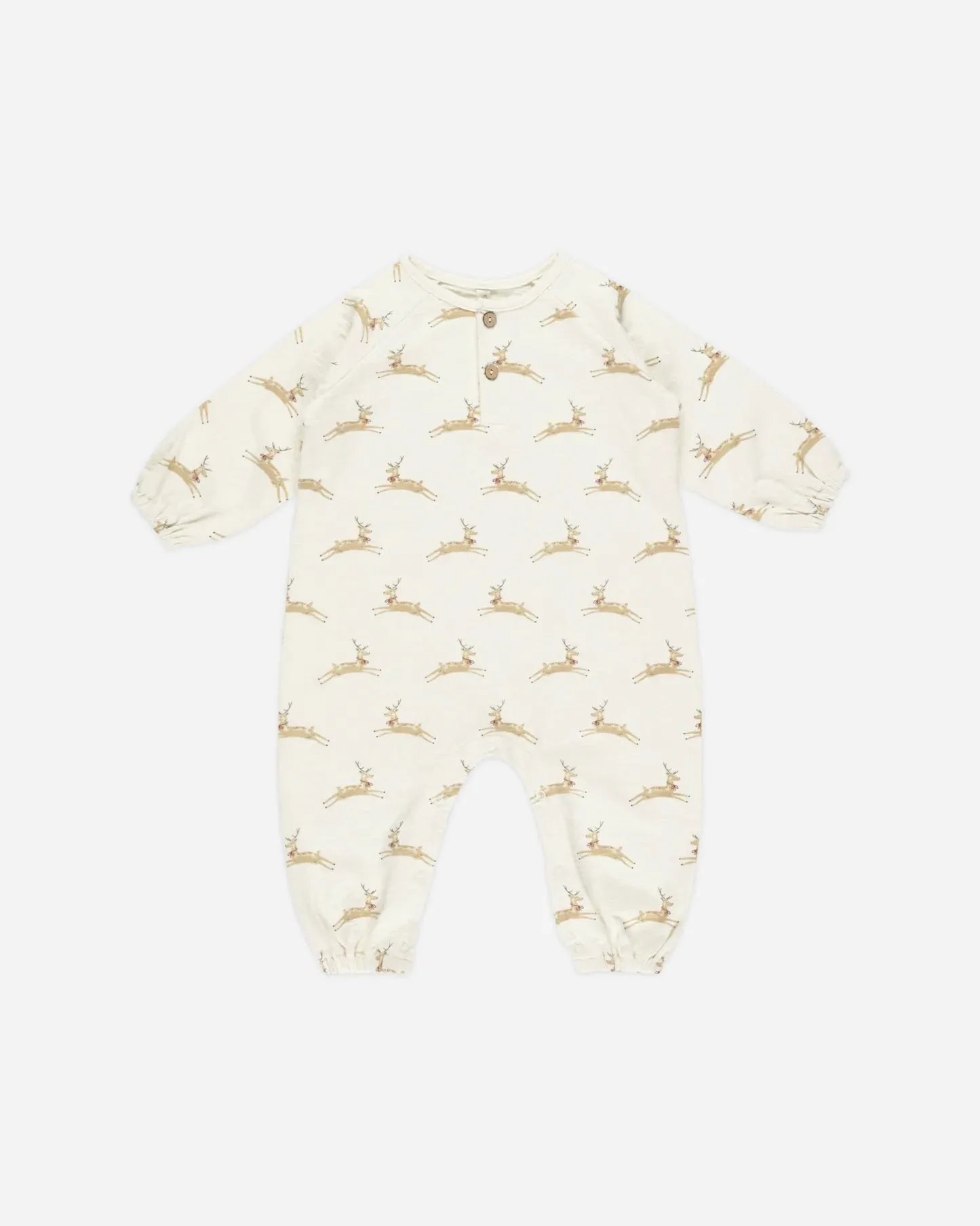 Henley Jumpsuit - Reindeer