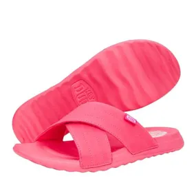 Hey Dude Christi Electric Pink Slides