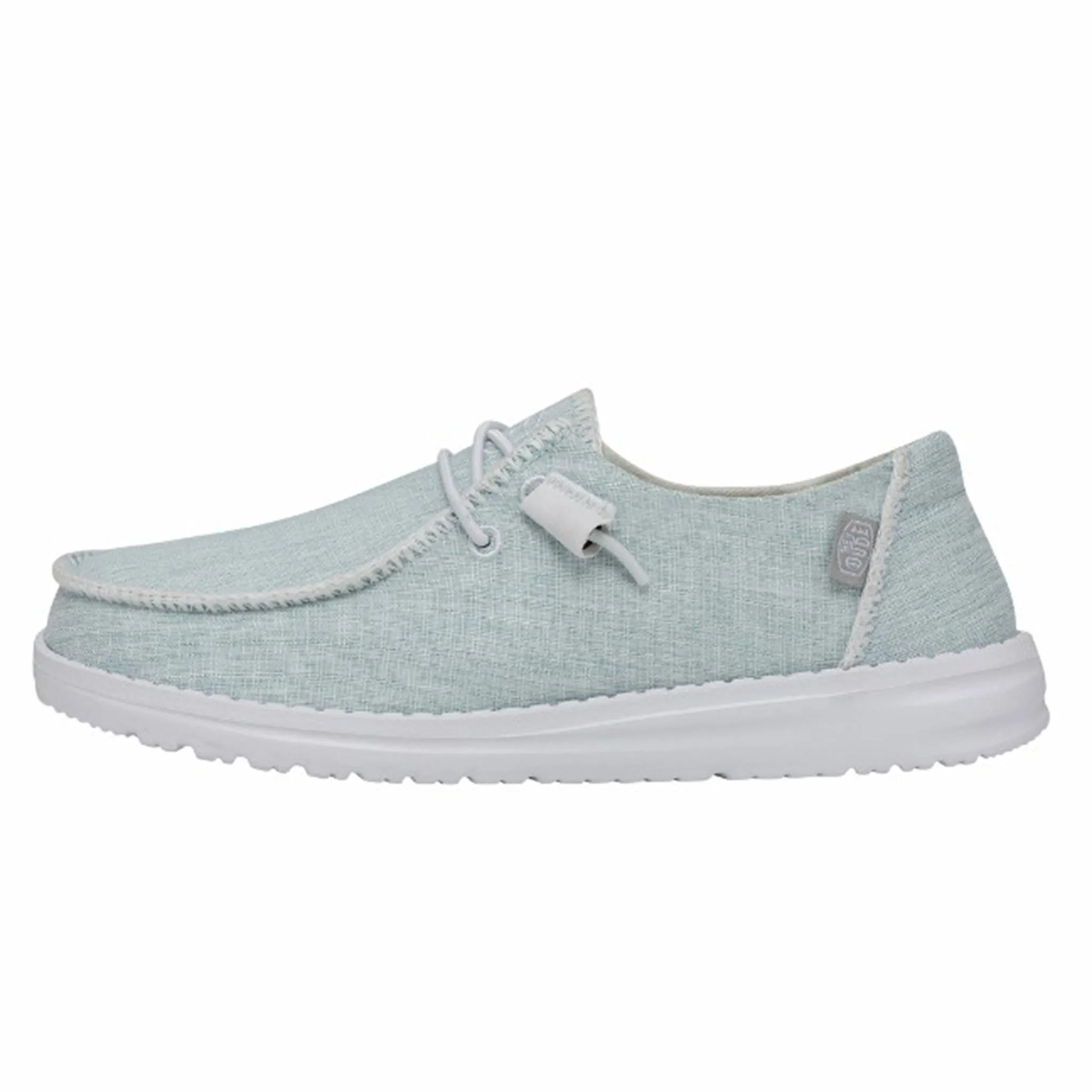 Hey Dude Women's Wendy White Boho Stitch Sky Blue