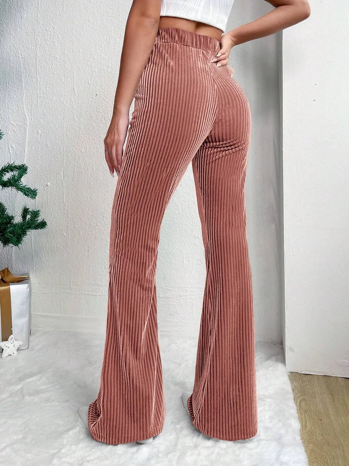 High Waist Flare Pants | Casual Fashion | Winter Fashion