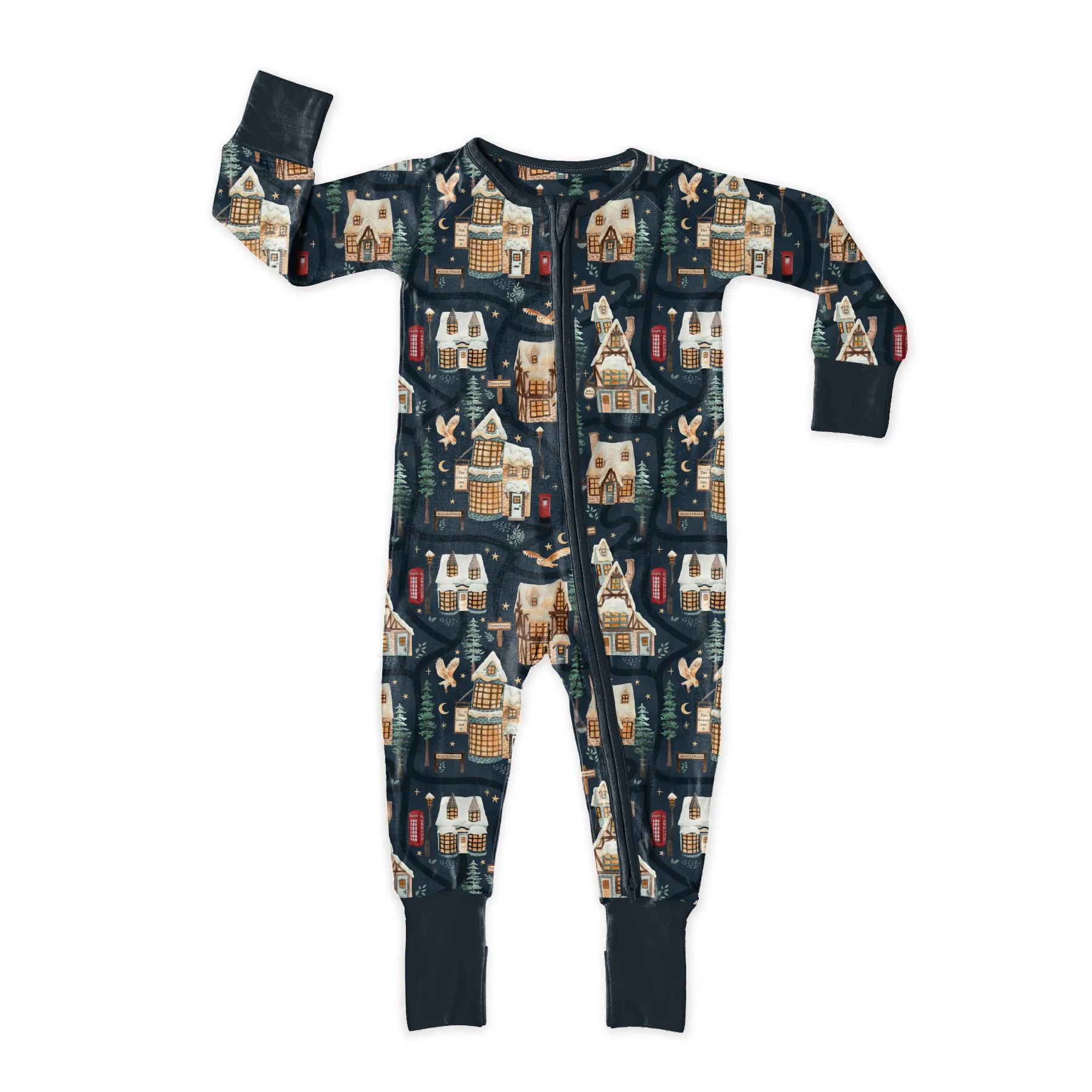 Hogglewash Holidays Zip Romper