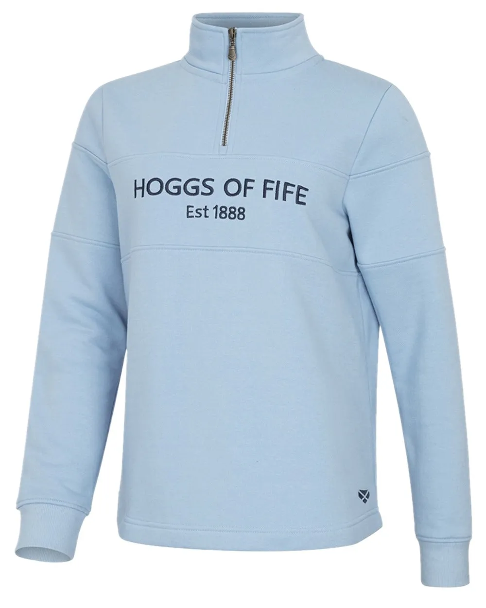 Hoggs of Fife Dumfries 1888 Womens Quarter Zip Sweatshirt