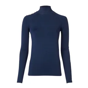 Holland Cooper Findley High Neck Base Layer - Ink Navy